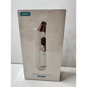 BLACKHEAD REMOVER VACUUM, XPREEN PORE CLEANER, RECHARGEABLE, LED SCREEN